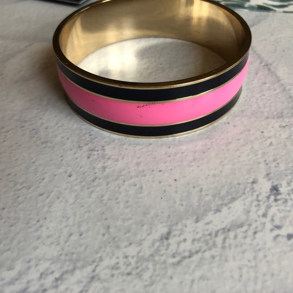 J. Crew Pink Enamel Bracelet - Picture 3 of 8